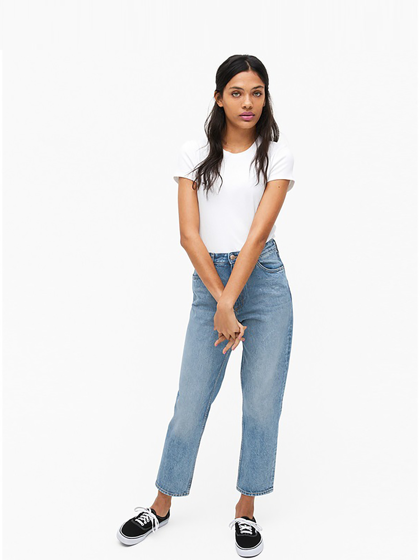 Зауженные джинсы Monki модель 38796 Фото