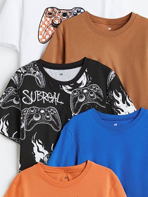 Набор футболок H&M модель 74560 Фото