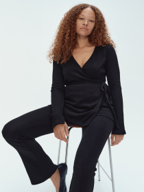 Брюки повседневные H&M модель 74772 Фото