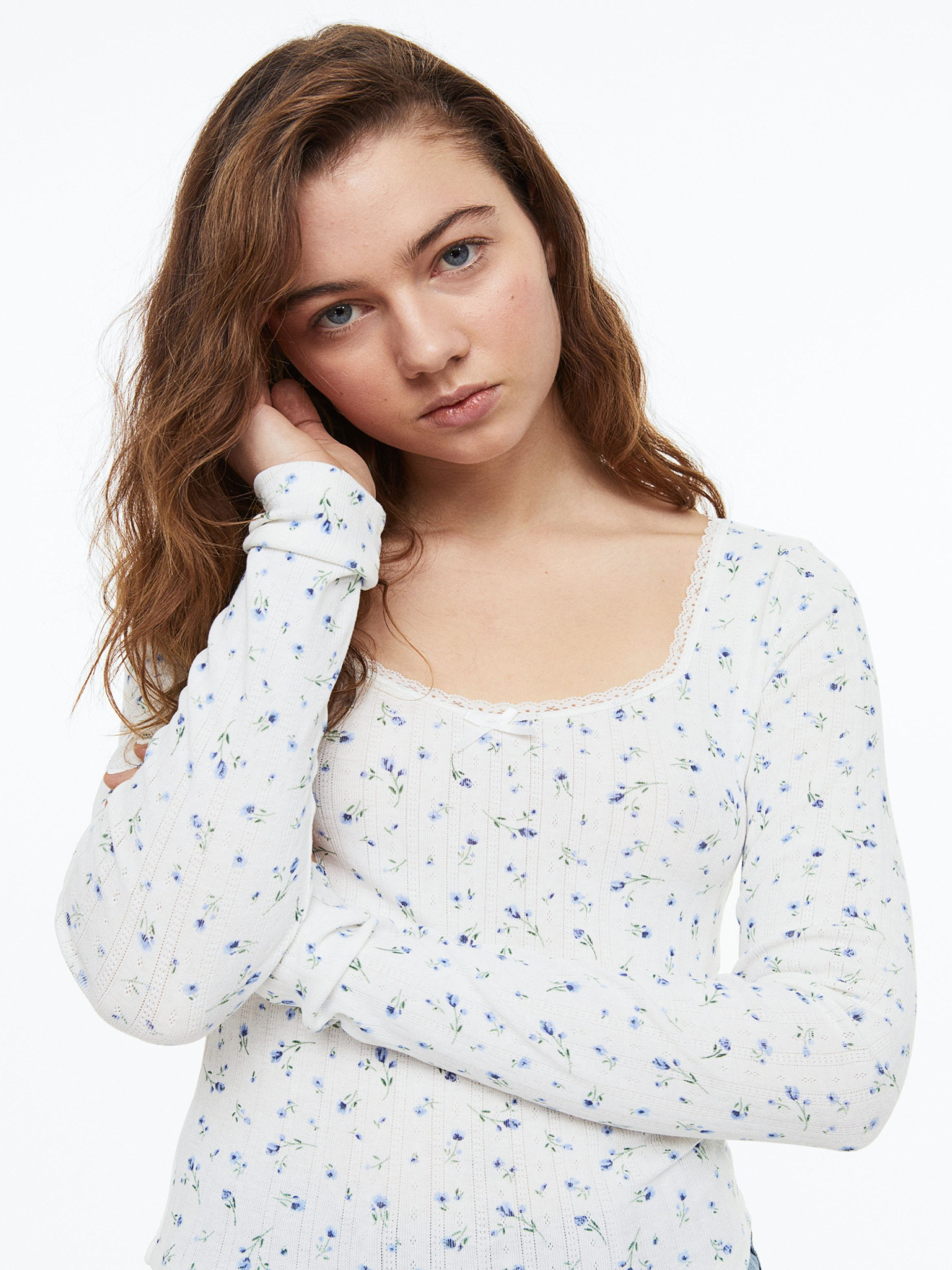 Лонгслив H&M модель 74786 Фото