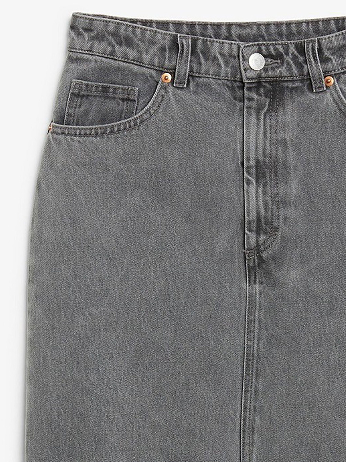 Джинсова спідниця Monki модель 74807 Фото