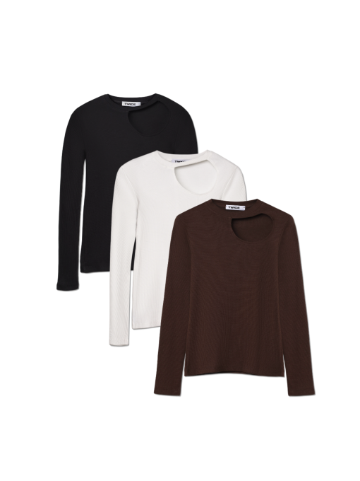 Набор лонгсливов Twice модель 240822269 Фото