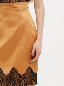 Платье мини Sassofono модель A271-SC-2450_золотой Фото