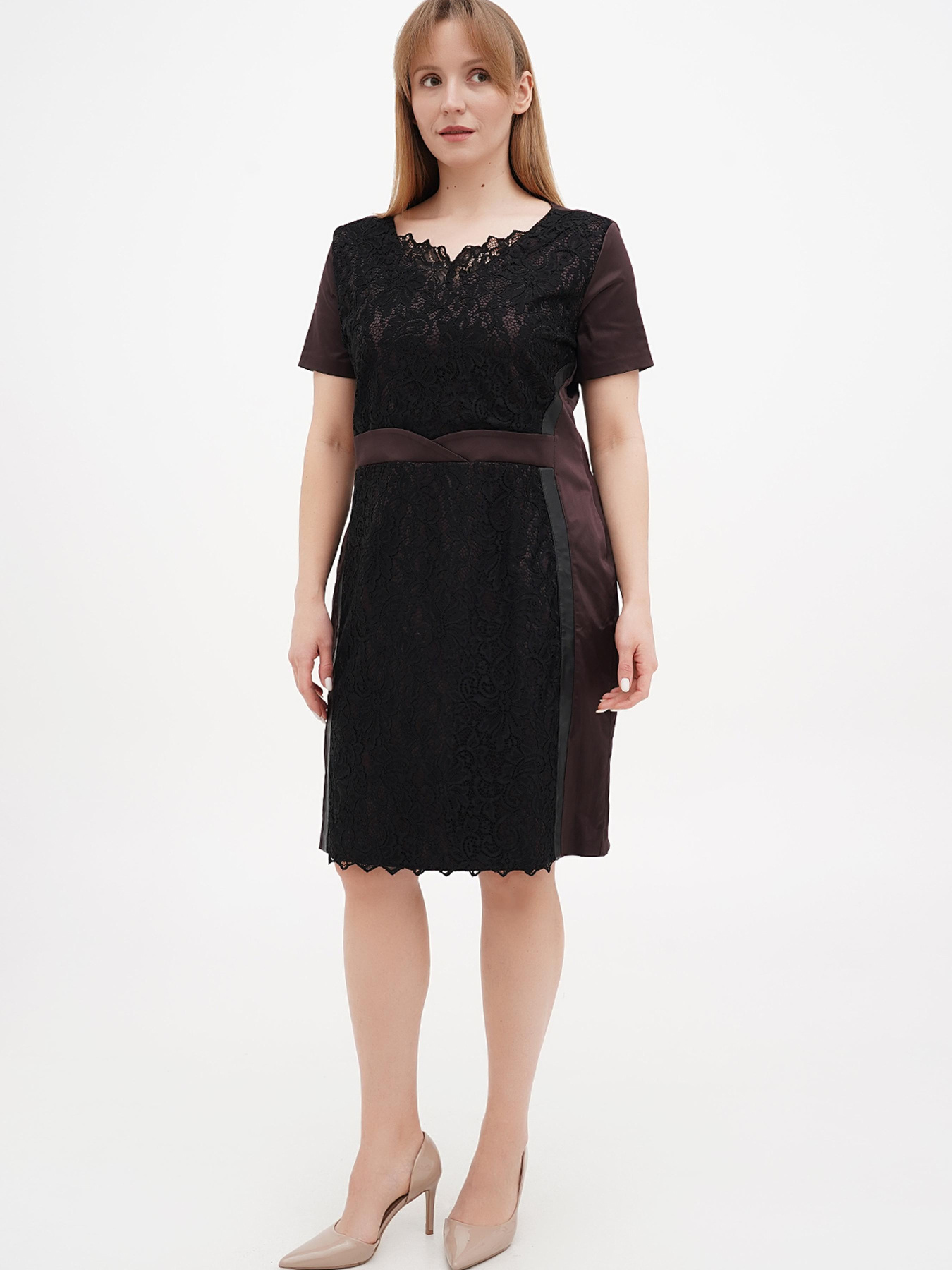 Платье миди Sassofono модель A271-SC-3934 Фото