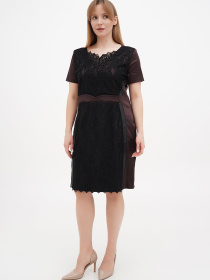 Сукня міді Sassofono модель A271-SC-3934 Сукня міді Sassofono модель A271-SC-3934 Фото