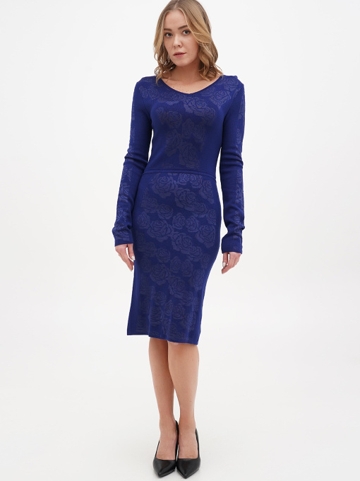 Платье миди Sassofono модель A271-SF-3951 Фото