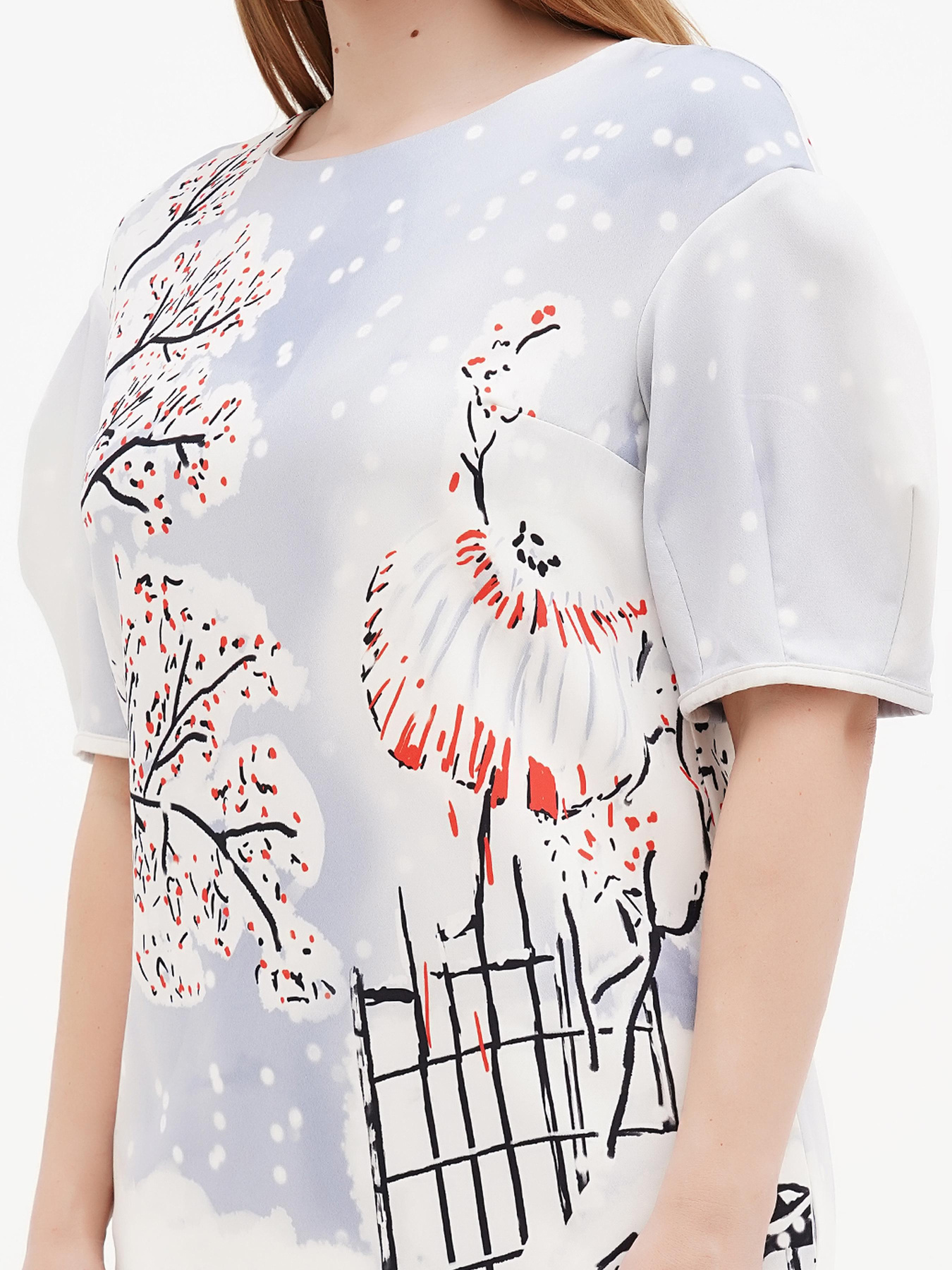 Платье мини Sassofono модель A271-CL-3962 Платье мини Sassofono модель A271-CL-3962 Фото