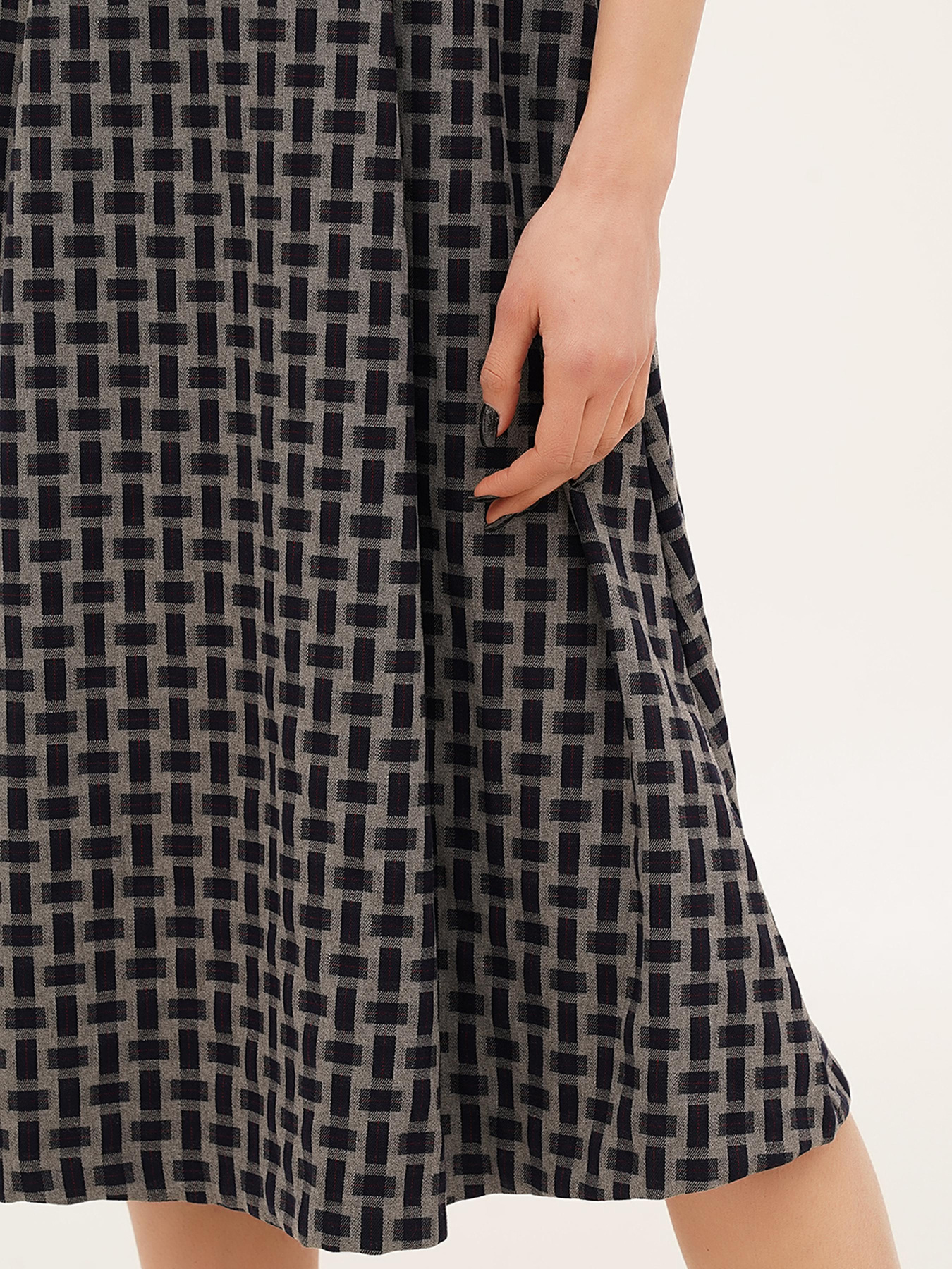 Платье миди Sassofono модель A271-CL-3967 Фото