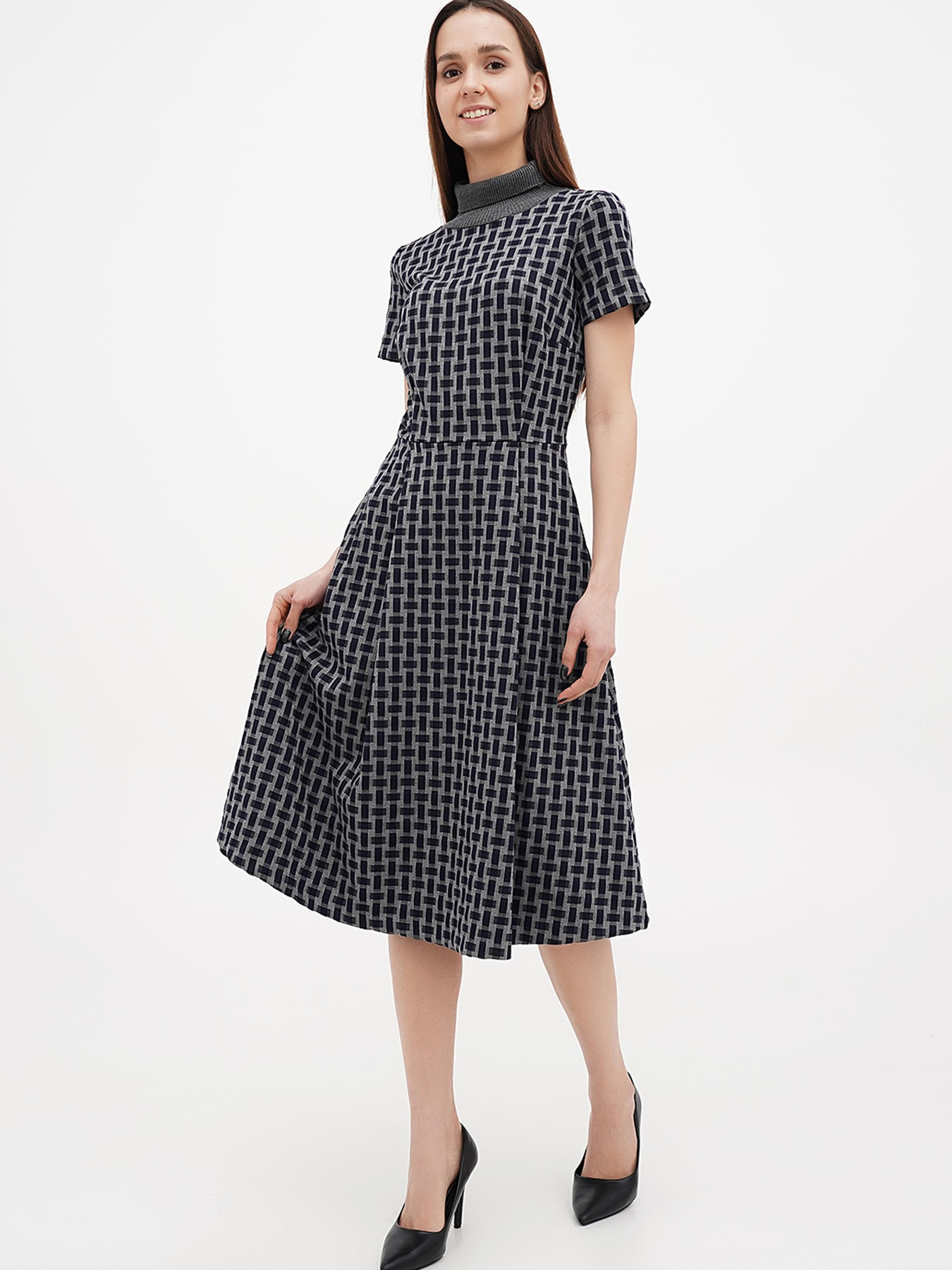 Сукня міді Sassofono модель A271-CL-3967 Фото