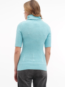 Водолазка Sassofono модель A271-SF-3978_голубой Фото