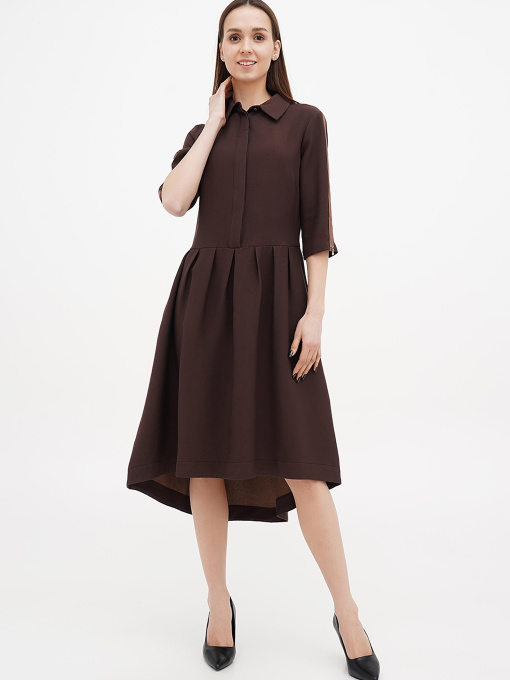 Платье миди Sassofono модель A271-SF-3969 Фото