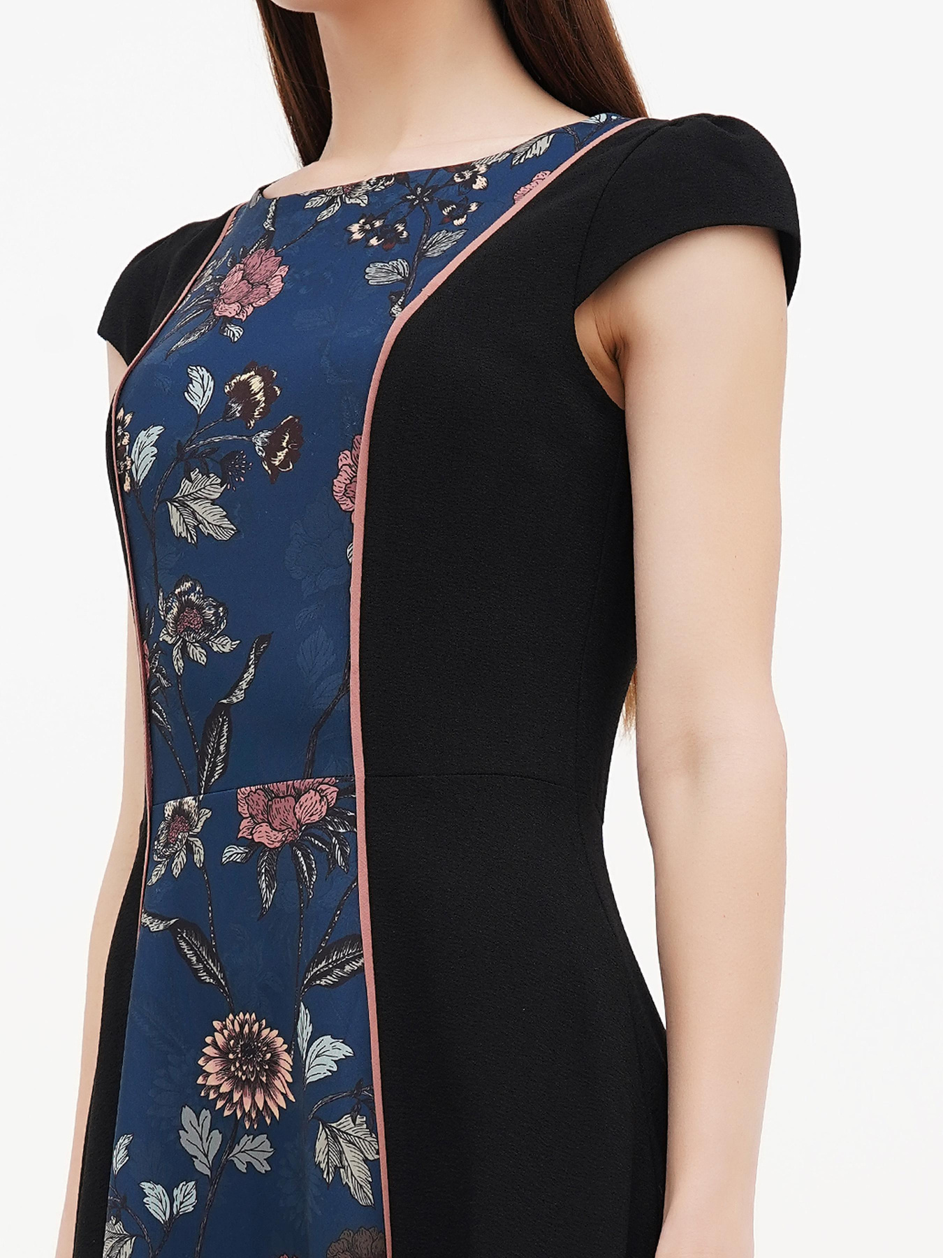 Платье миди Sassofono модель A271-SF-3973 Фото