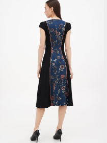 Сукня міді Sassofono модель A271-SF-3973 Фото