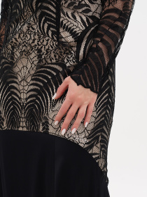 Сукня максі Sassofono модель A271-SF-3981 Фото