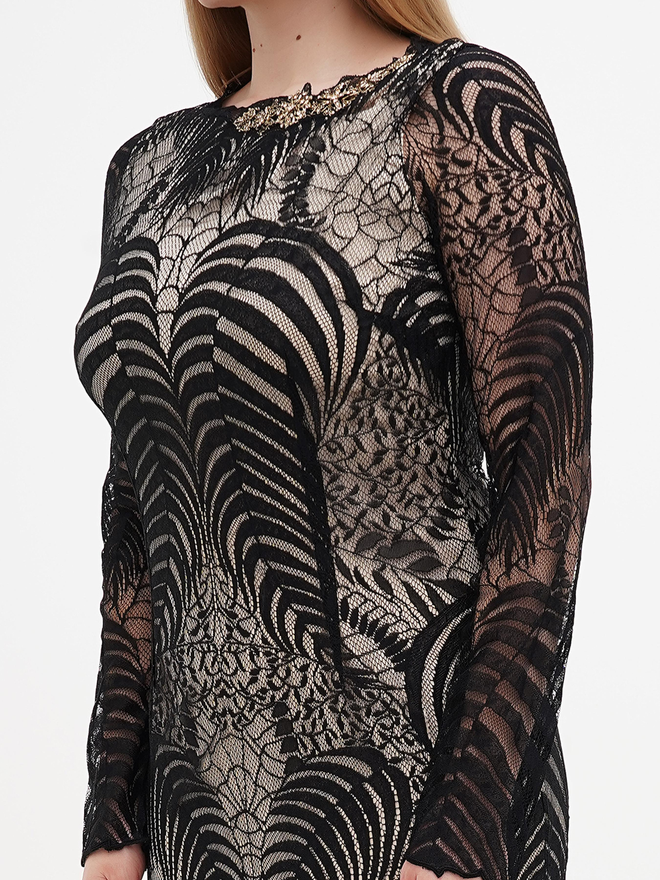 Платье макси Sassofono модель A271-SF-3981 Платье макси Sassofono модель A271-SF-3981 Фото