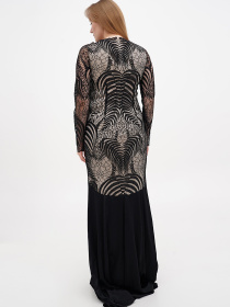 Платье макси Sassofono модель A271-SF-3981 Платье макси Sassofono модель A271-SF-3981 Фото