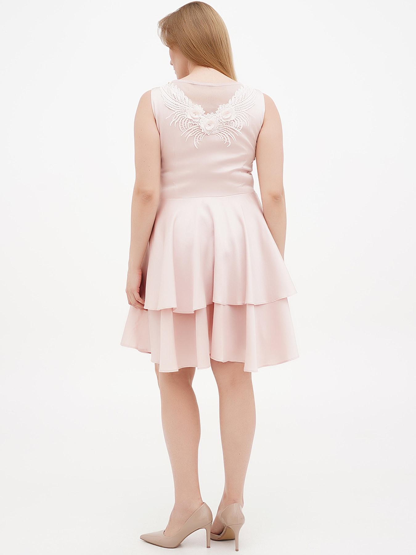 Сукня міні Sassofono модель A271-SC-1509_пудра Фото