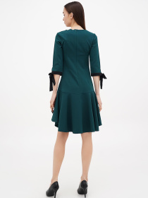 Сукня міні Sassofono модель A271-SC-1579_зеленый Фото