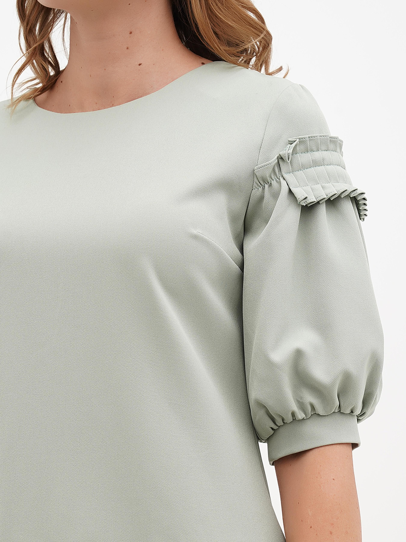 Сукня міні Sassofono модель A271-SC-4024_бирюзовый Фото