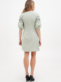 Сукня міні Sassofono модель A271-SC-4024_бирюзовый Фото