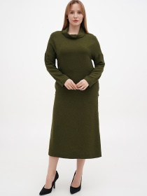 Сукня міді Sassofono модель A271-SF-3886 Фото