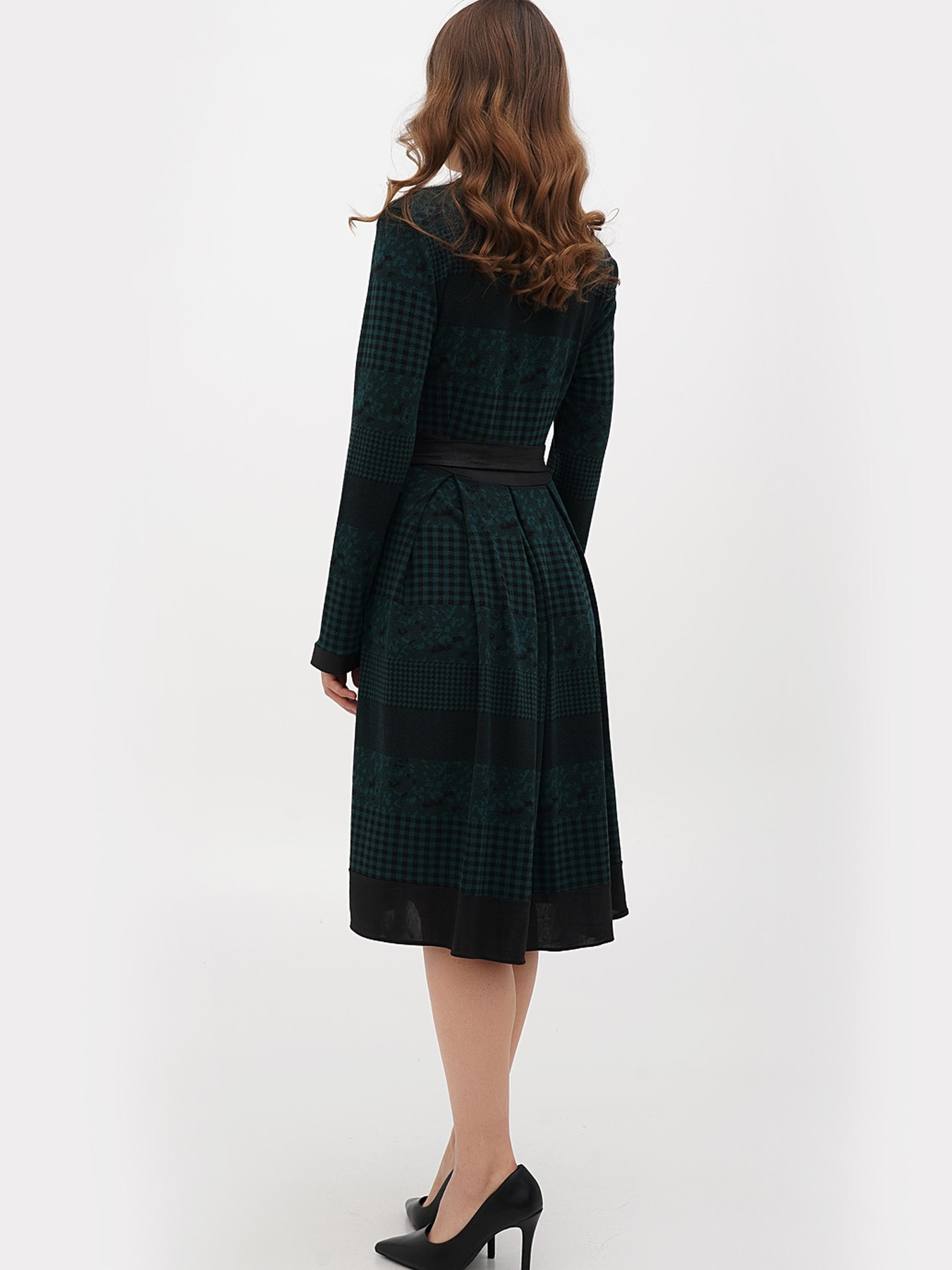 Платье миди Sassofono модель A271-SC-4031 Фото