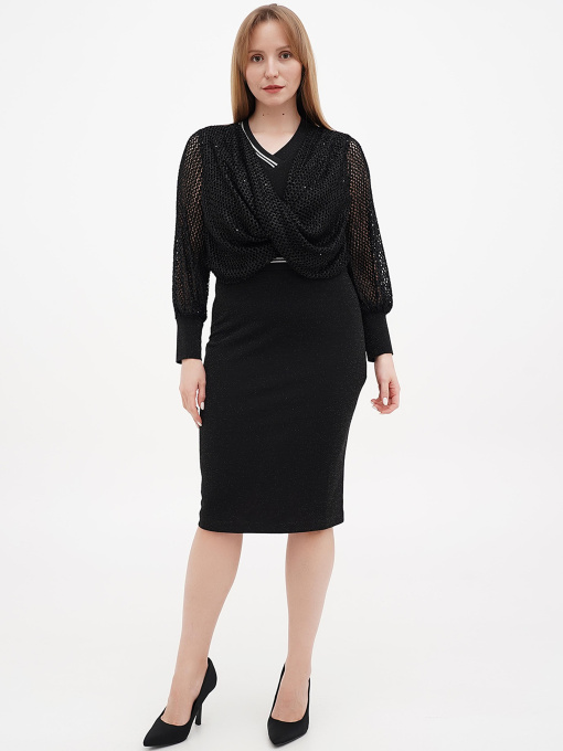 Платье миди Sassofono модель A271-SC-1904 Фото