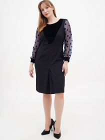 Платье миди Sassofono модель A271-SC-3423 Фото