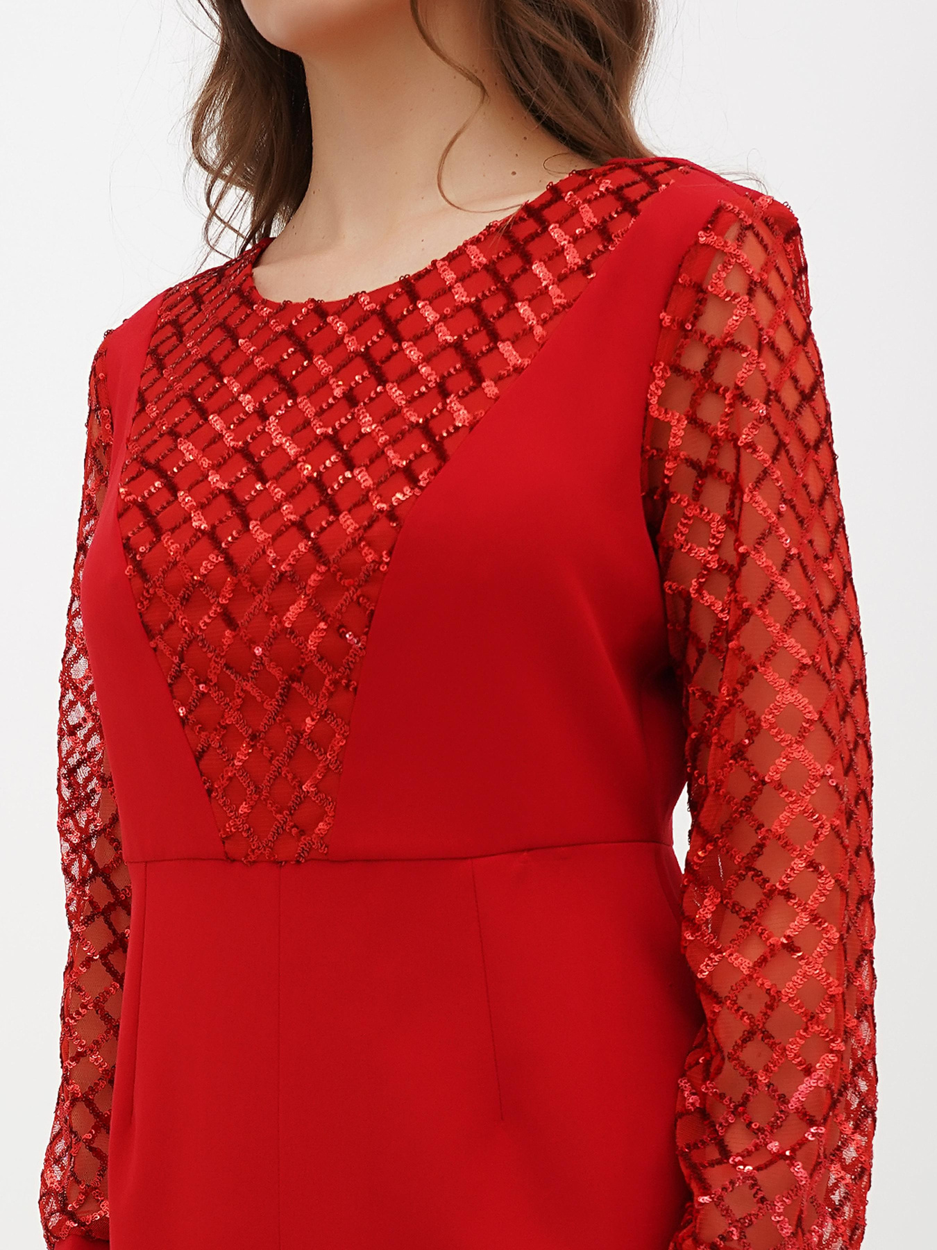 Платье миди Sassofono модель A271-SC-3430 Фото