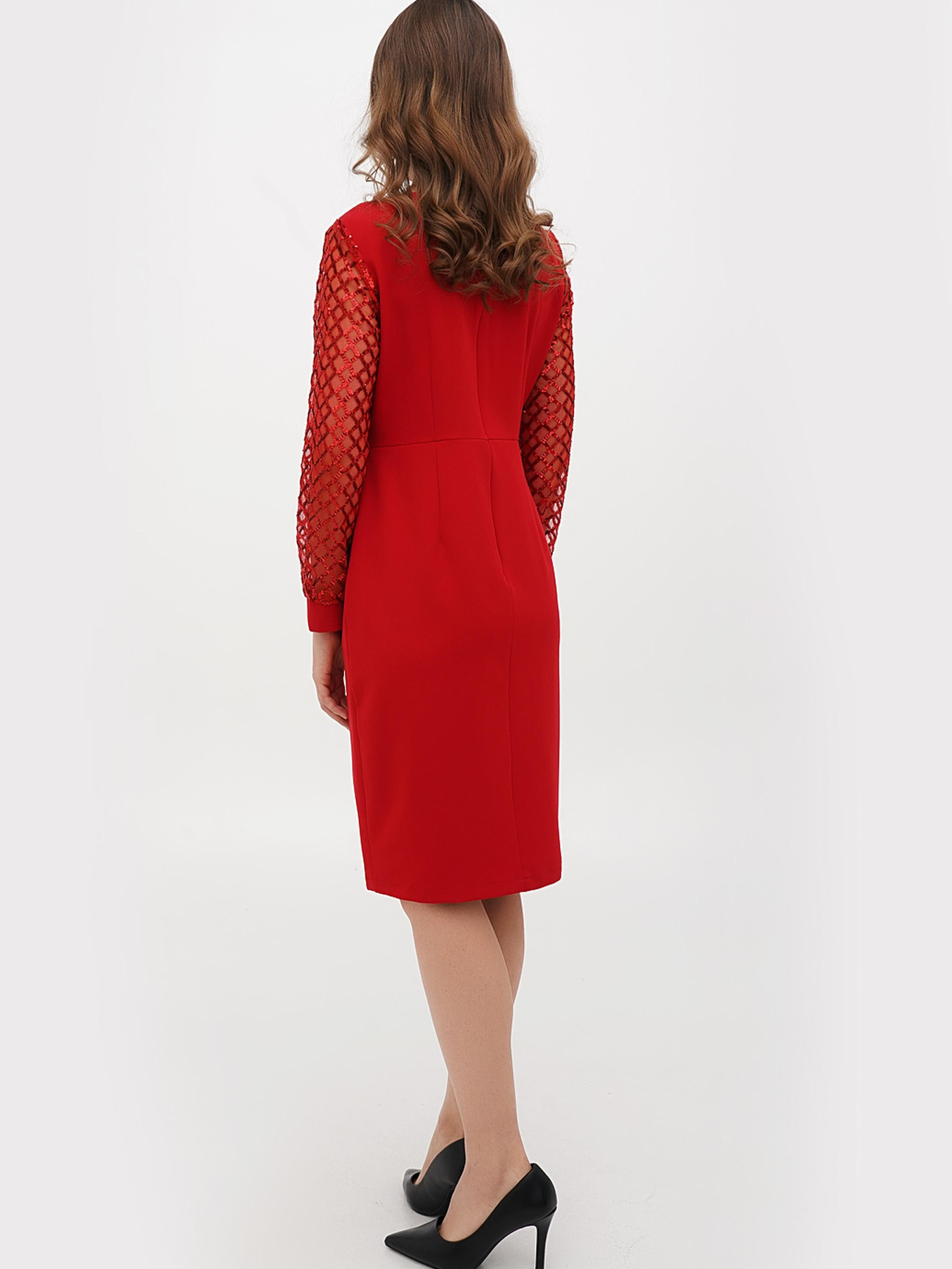 Платье миди Sassofono модель A271-SC-3430 Фото