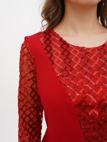 Платье миди Sassofono модель A271-SC-3430 Фото