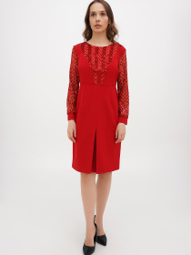 Платье миди Sassofono модель A271-SC-3430 Фото