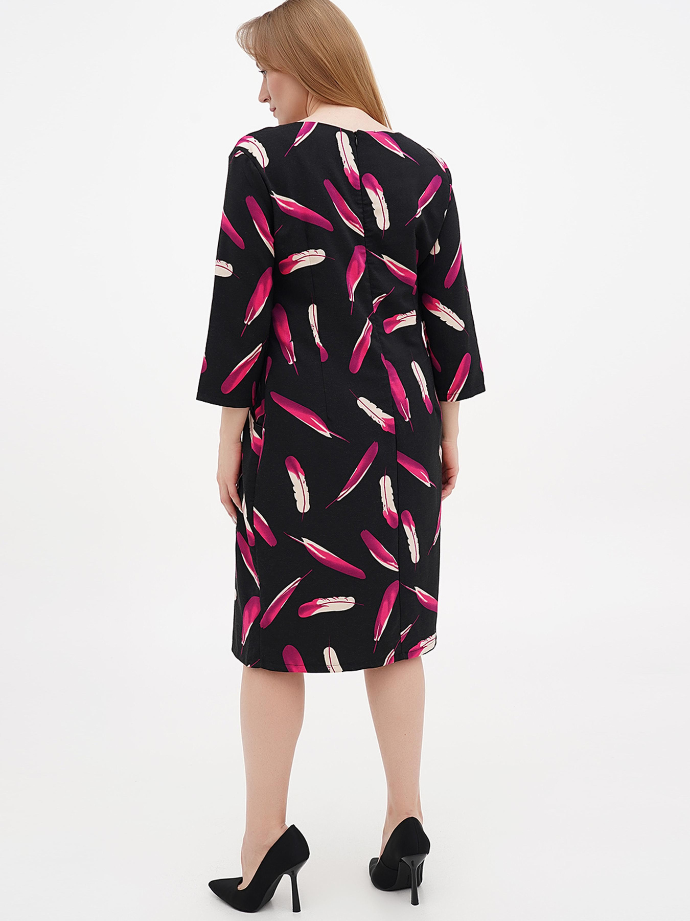 Платье миди Sassofono модель A271-SC-4030 Фото