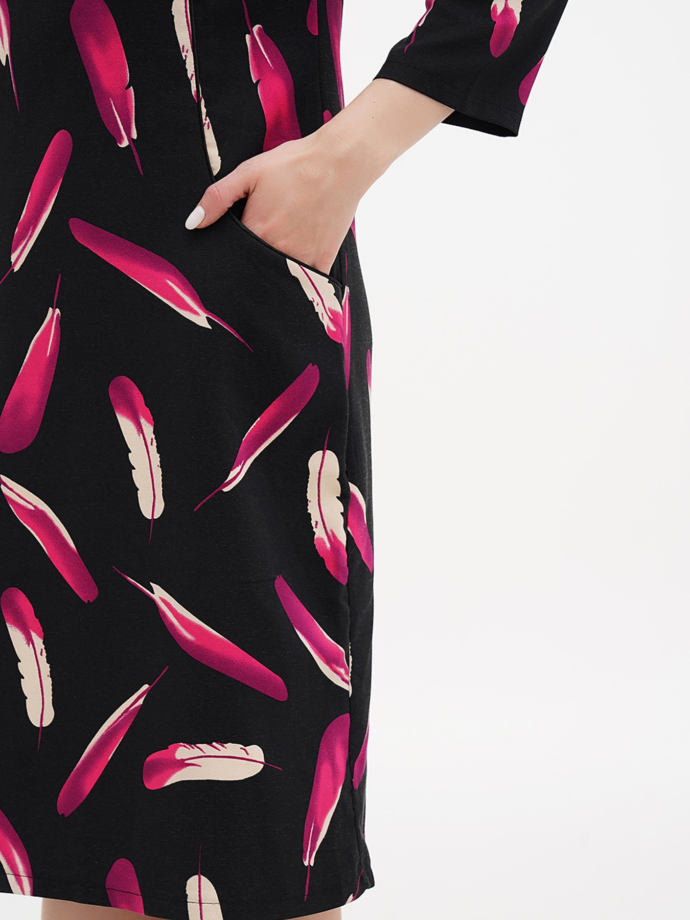 Платье миди Sassofono модель A271-SC-4030 Фото