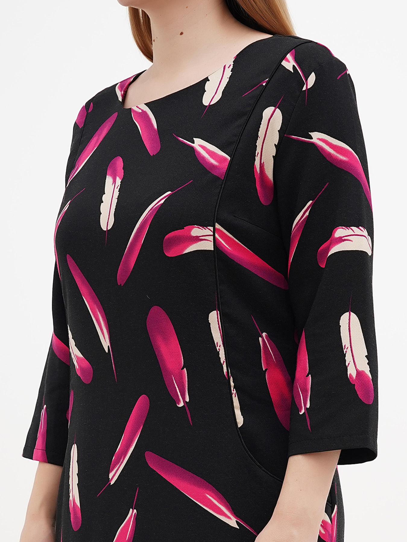 Сукня міді Sassofono модель A271-SC-4030 Фото