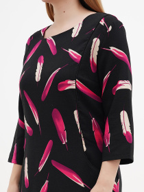 Сукня міді Sassofono модель A271-SC-4030 Фото