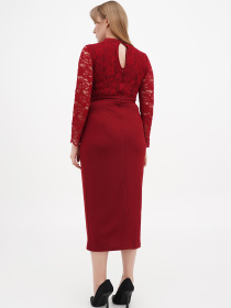 Сукня міді Sassofono модель A271-SC-3440 Фото