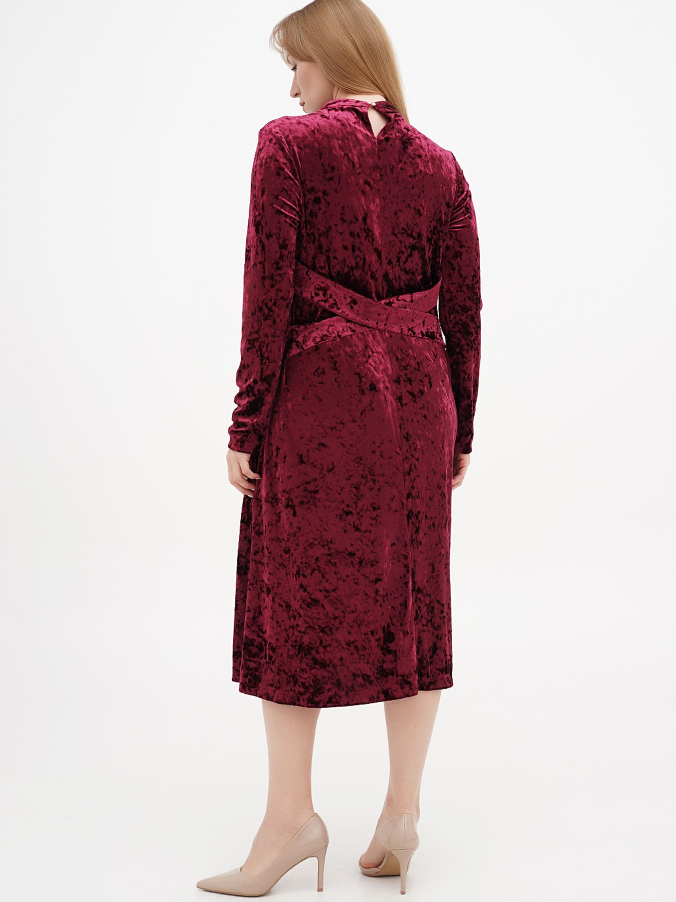 Платье миди Sassofono модель A271-SC-3441 Фото