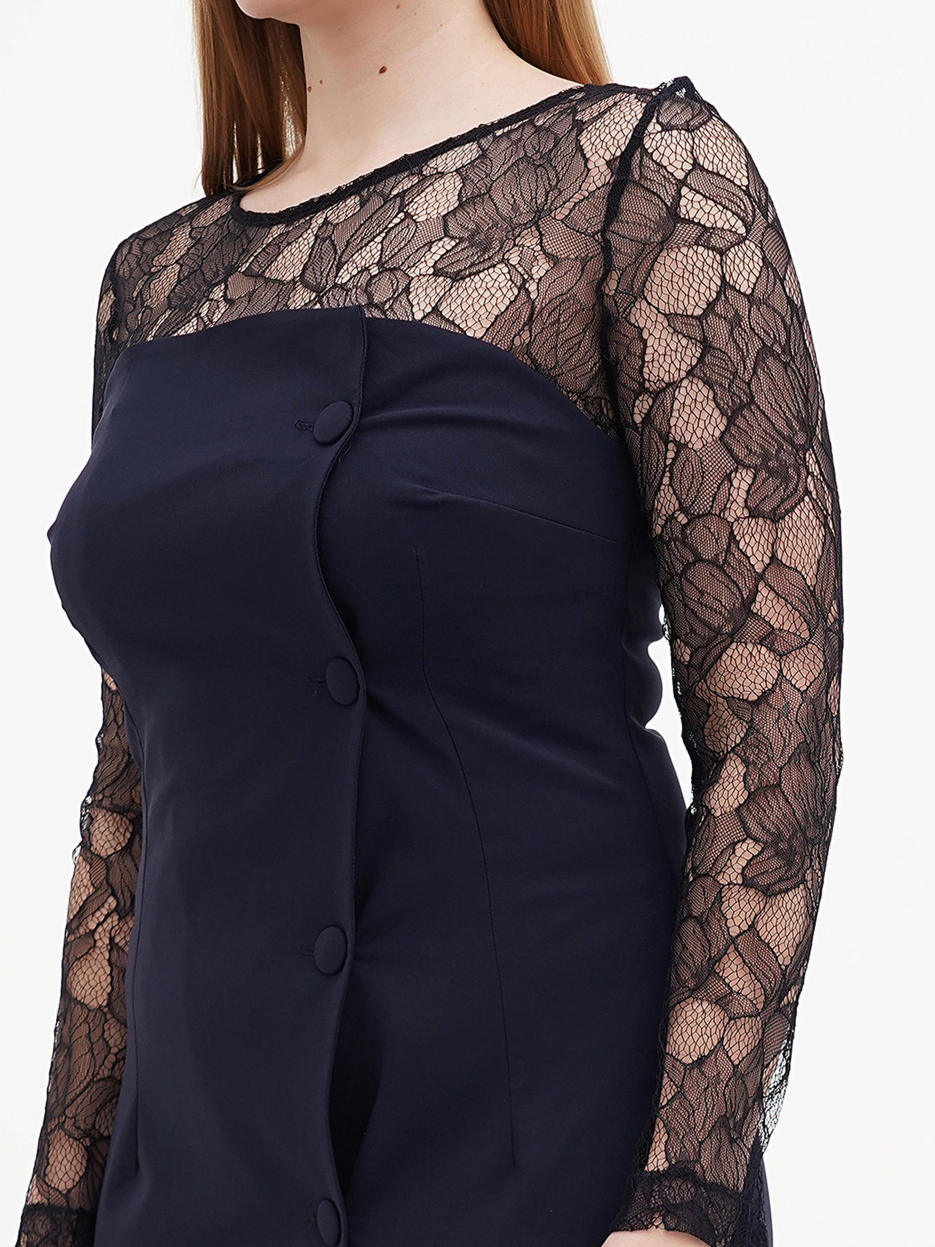 Платье миди Sassofono модель A271-SC-4033 Фото