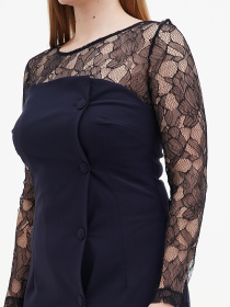 Платье миди Sassofono модель A271-SC-4033 Фото