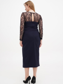 Сукня міді Sassofono модель A271-SC-4033 Фото