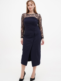 Сукня міді Sassofono модель A271-SC-4033 Фото