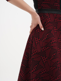 Платье миди Sassofono модель A271-SC-3487 Фото