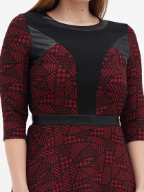 Сукня міді Sassofono модель A271-SC-3487 Фото