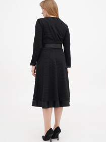 Сукня міді Sassofono модель A271-SC-4036 Фото