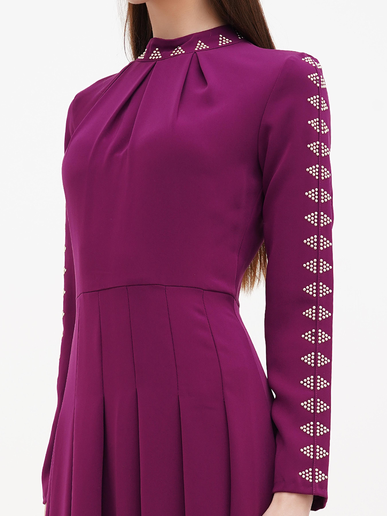 Сукня міді Sassofono модель A271-SC-4041 Фото