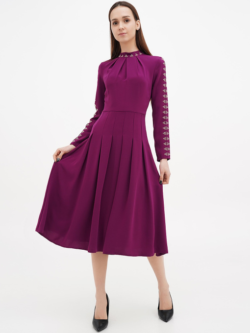 Платье миди Sassofono модель A271-SC-4041 Фото