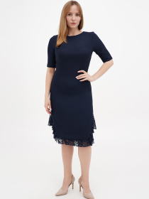 Сукня міді Sassofono модель A271-SC-3513 Фото