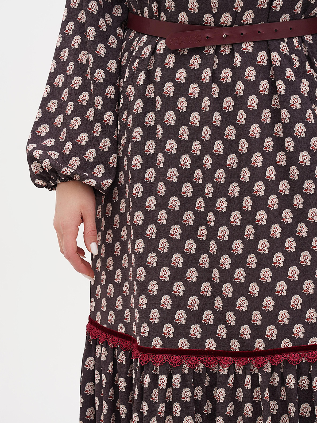 Платье макси Sassofono модель A271-SF-3762 Фото