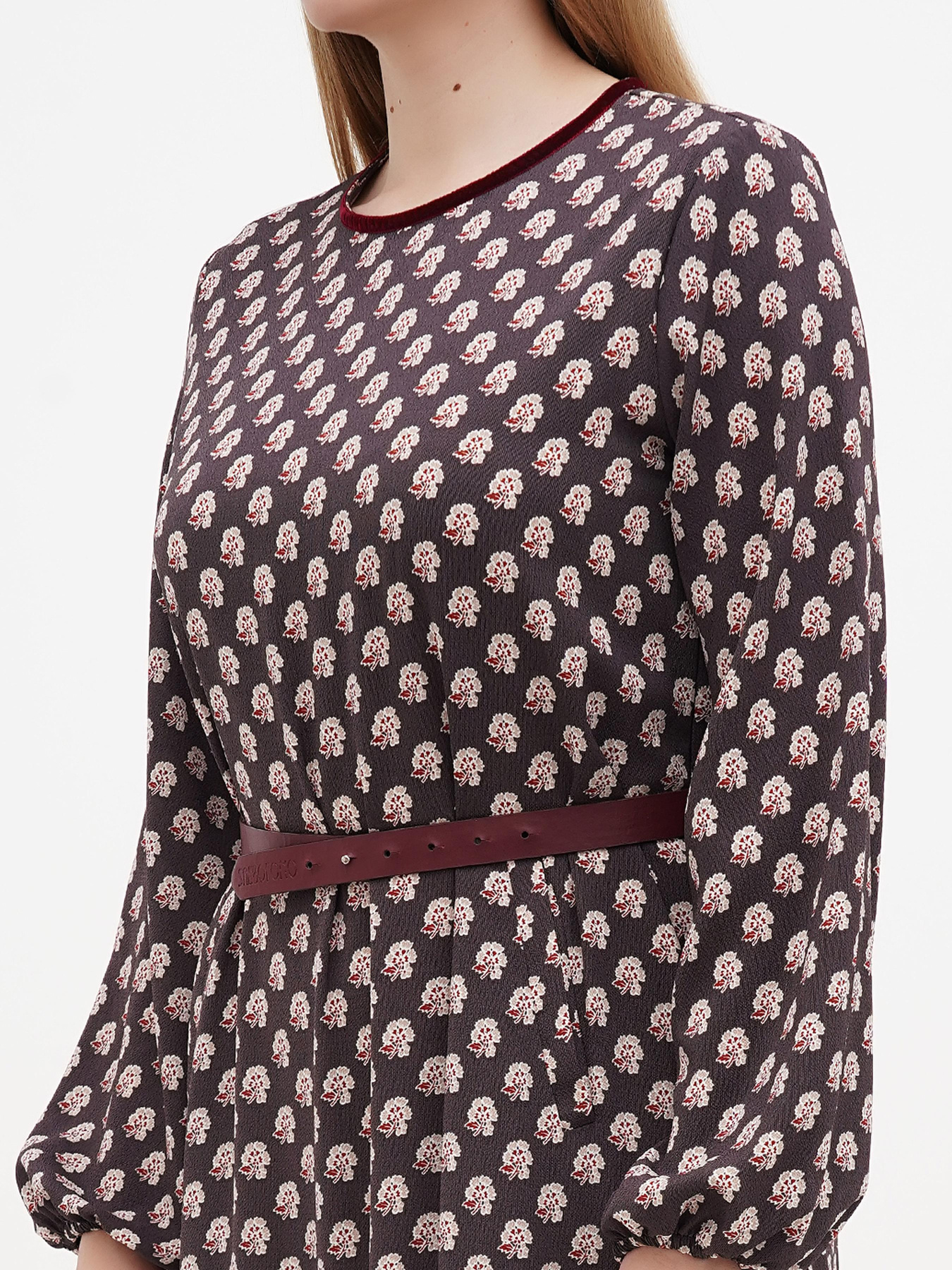 Платье макси Sassofono модель A271-SF-3762 Фото